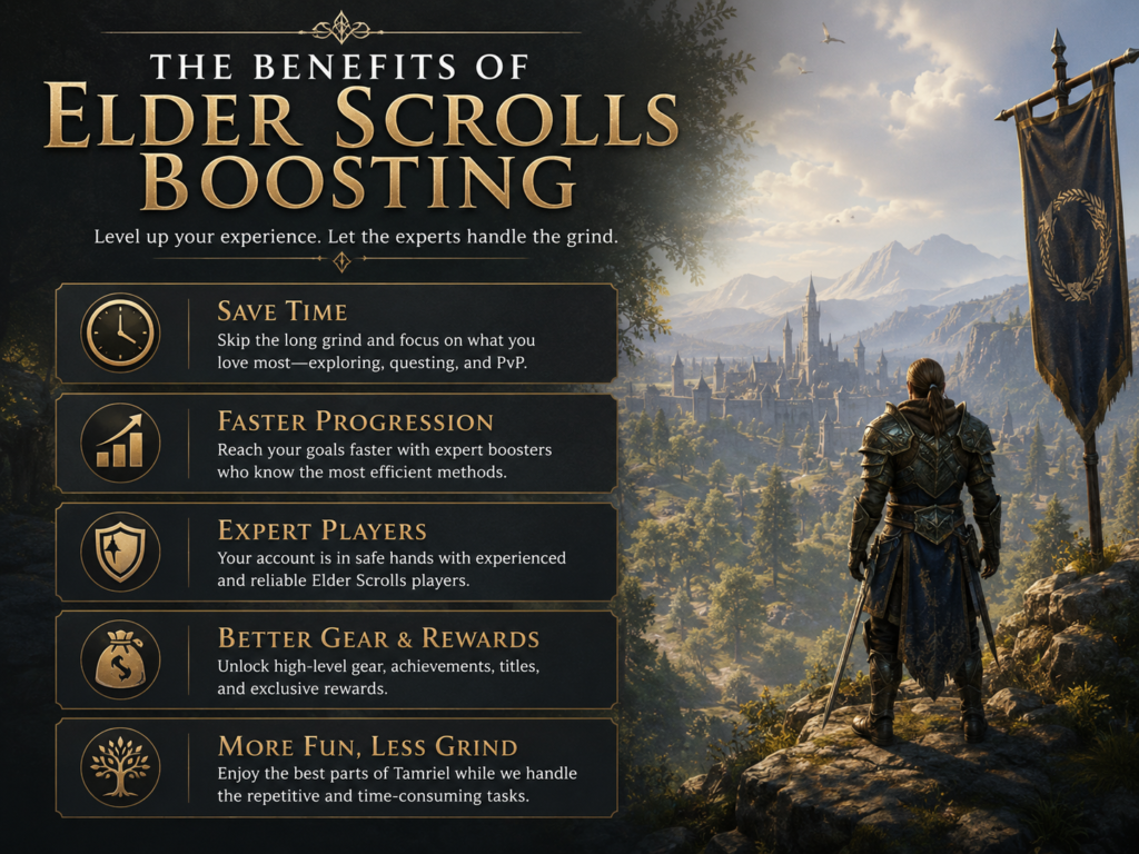 Benefits of Elder Scrolls Boosting